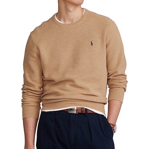 Polo by Ralph Lauren Crewneck Cotton Sweater - Picture 1 of 5